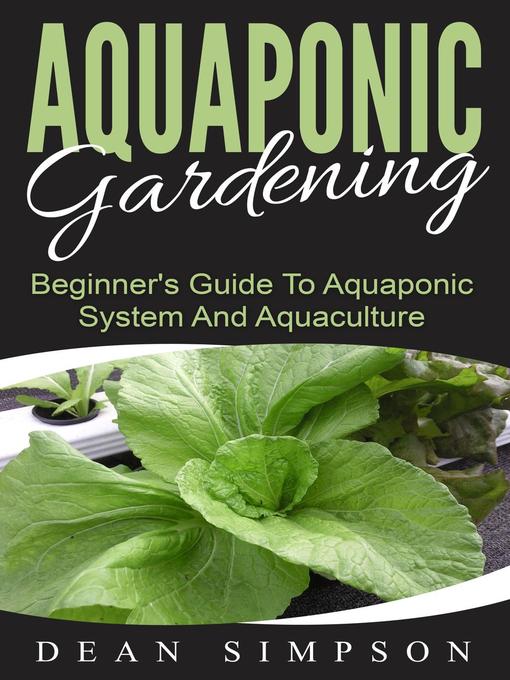 Cover image for Aquaponic Gardening